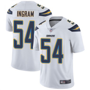 Los Angeles Chargers NFL Football Melvin Ingram White Jersey Men Limited #54 Road Vapor Untouchable